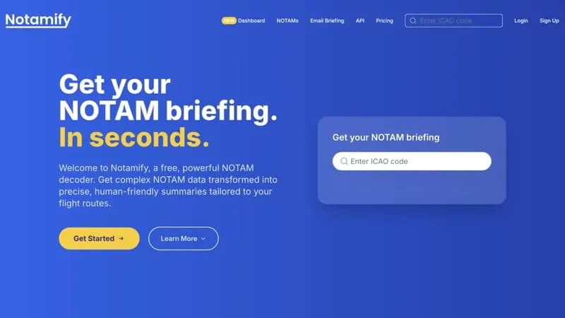 Notamify screenshot