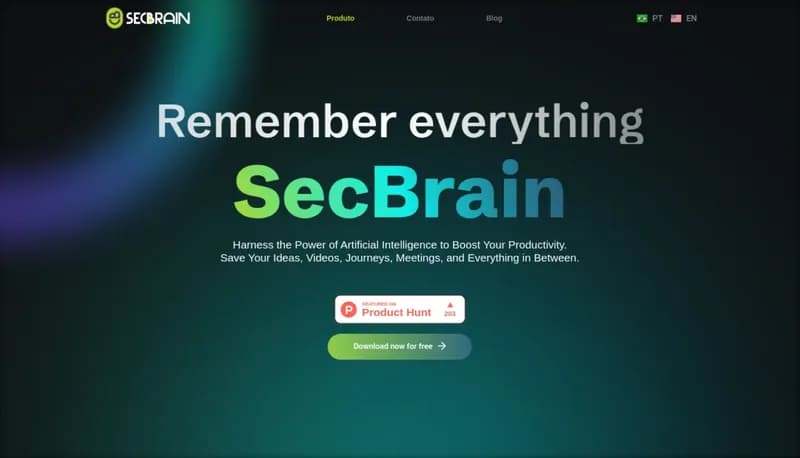SecBrain screenshot