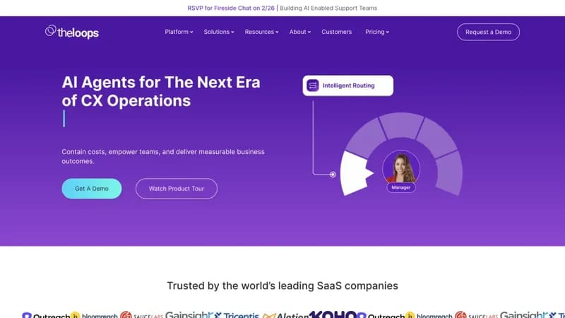 TheLoops AI for CX screenshot