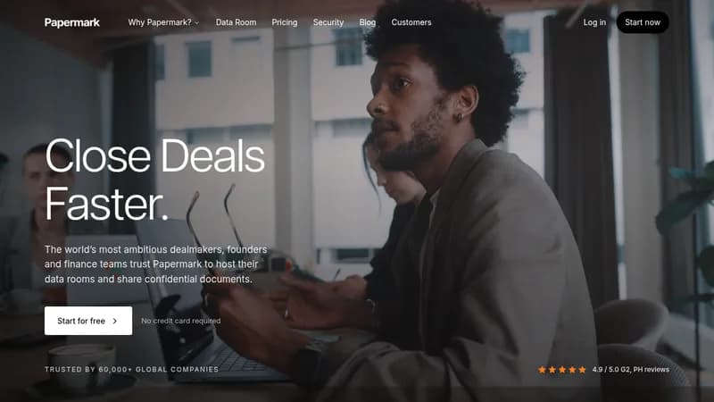 papermark website