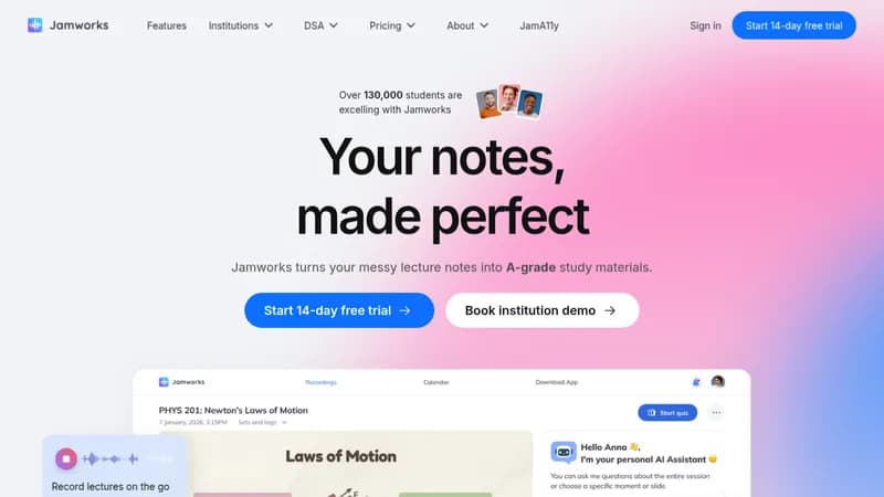 jamworks website
