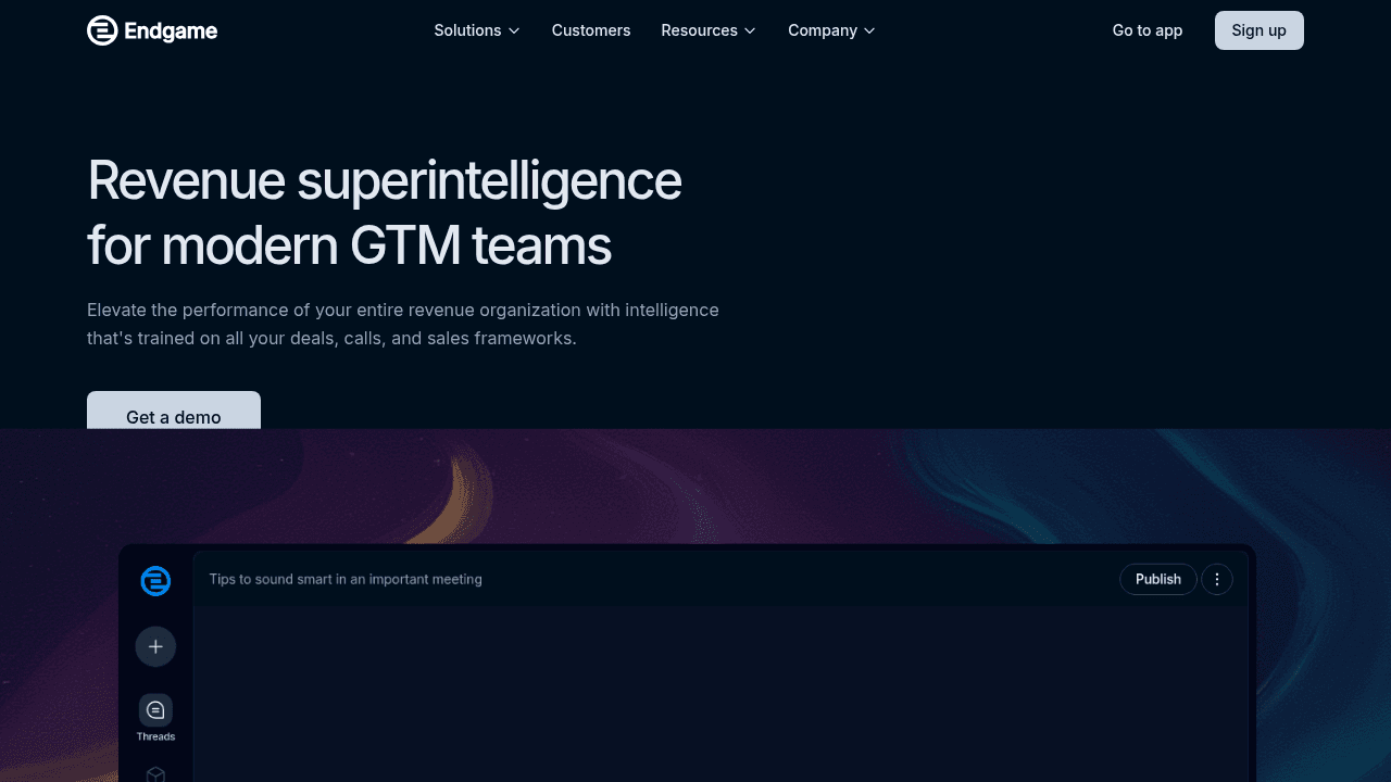 endgame website