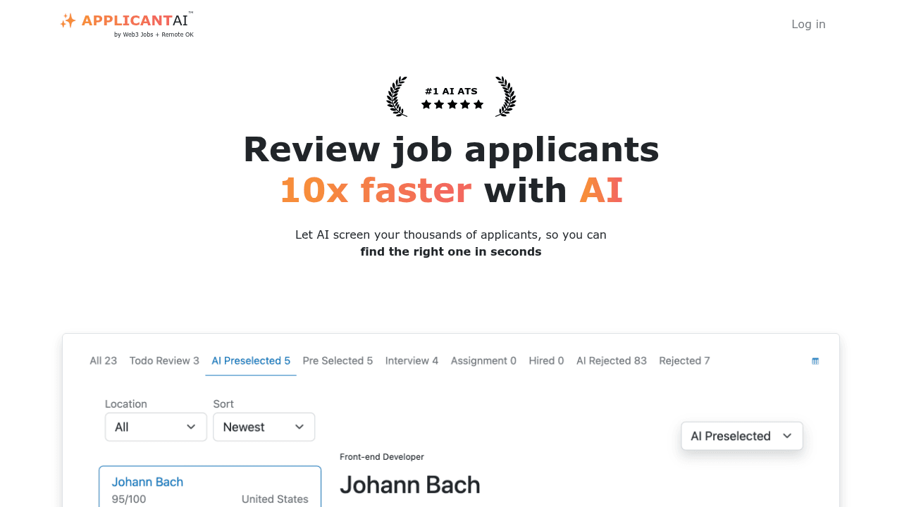 applicant ai website