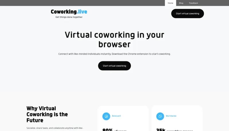 coworking.live screenshot