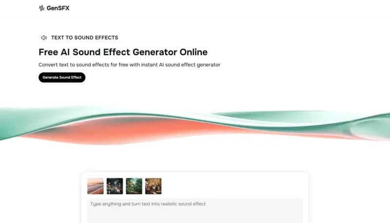 GenSFX screenshot