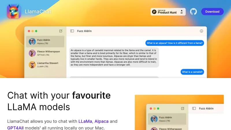 llamachat website