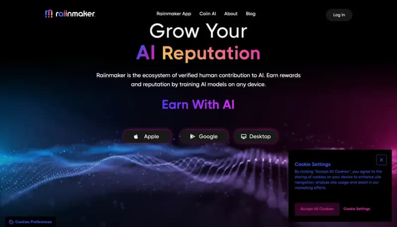 Raiinmaker screenshot