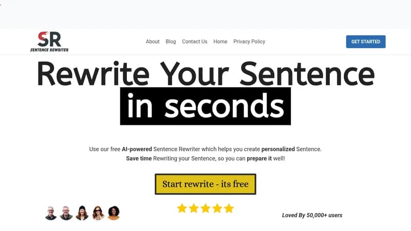 sentence rewriter website
