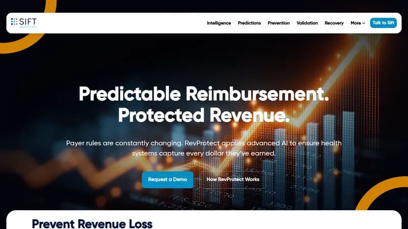 sift healthcare website