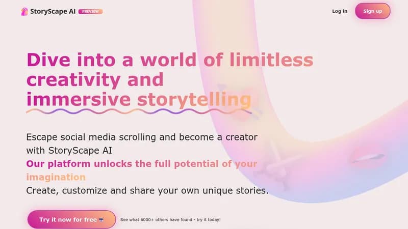 storyscape ai website