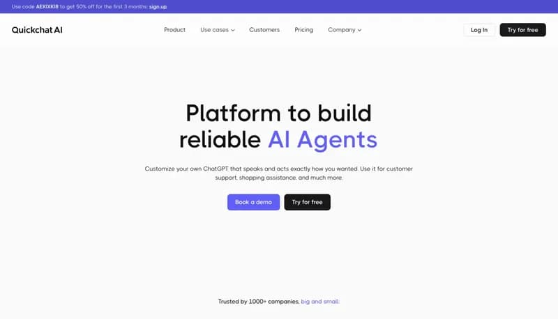 Quickchat AI screenshot