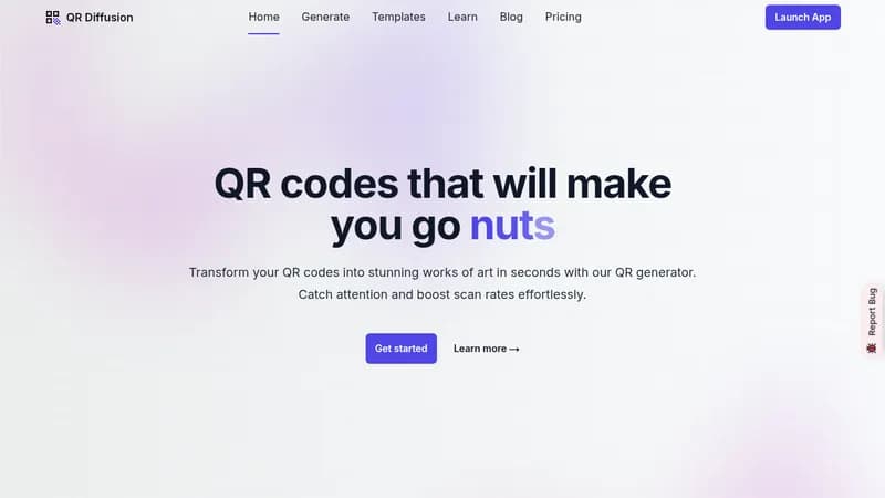 qr diffusion website