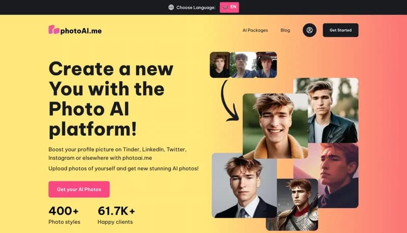 Photo AI screenshot