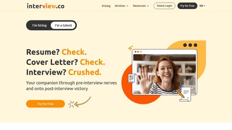 interview.co website