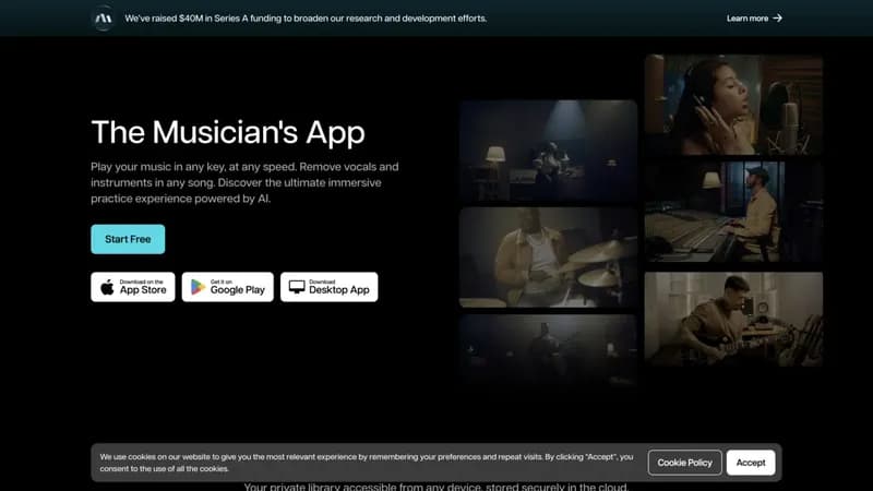 Moises App screenshot