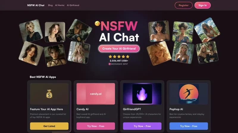 NSFW AI Chat screenshot