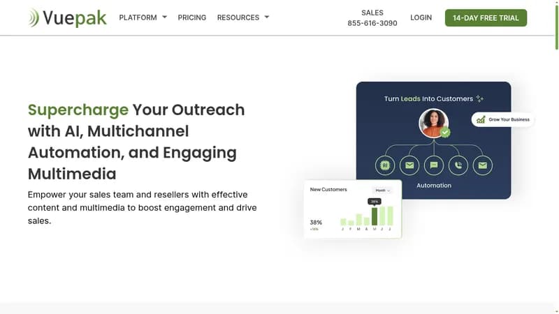 vuepak website
