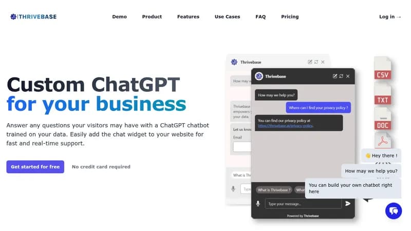 thrivebase website