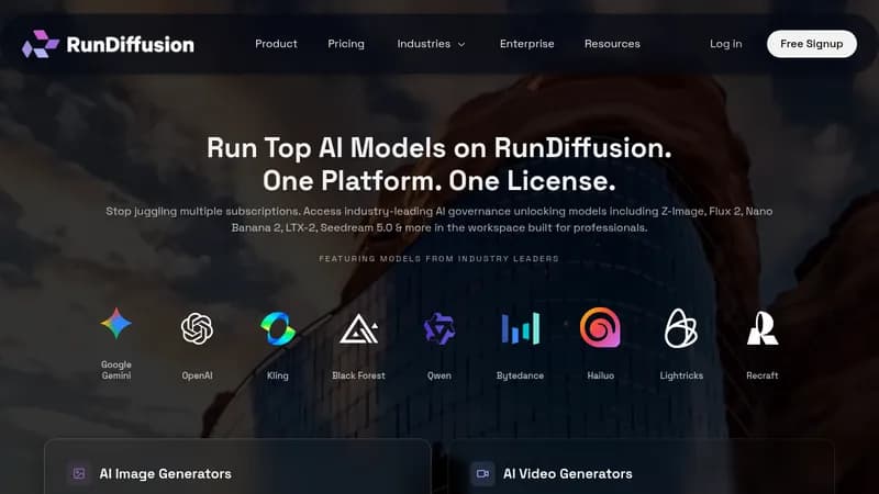rundiffusion website