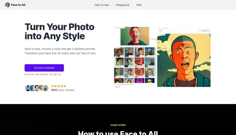 Face to All screenshot