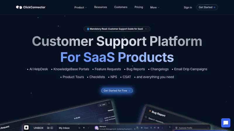 clickconnector website