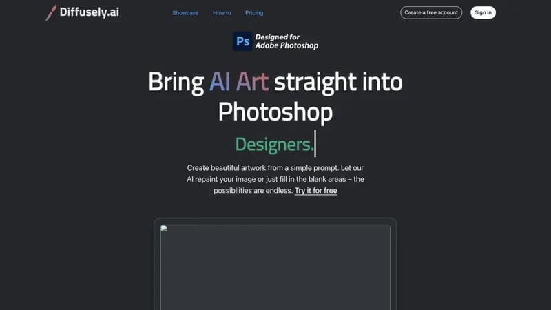 Diffusely AI screenshot