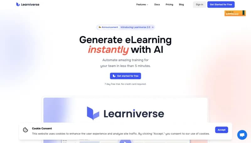 Learniverse screenshot