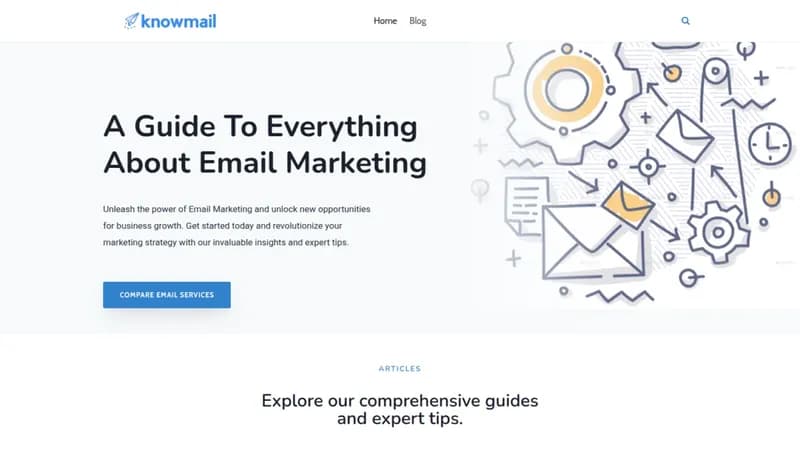 Knowmail screenshot