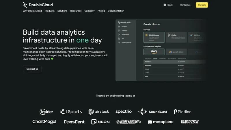 DoubleCloud screenshot