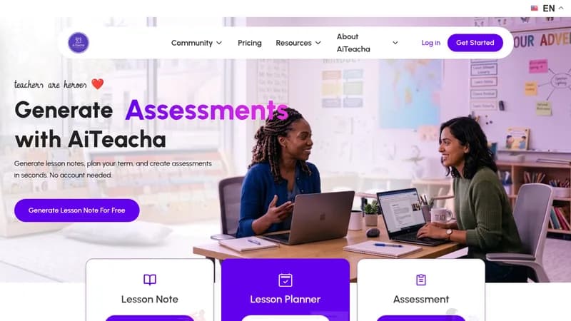 aiteacha website