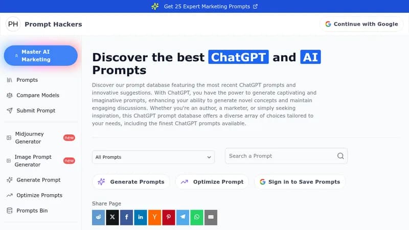 prompt hackers website