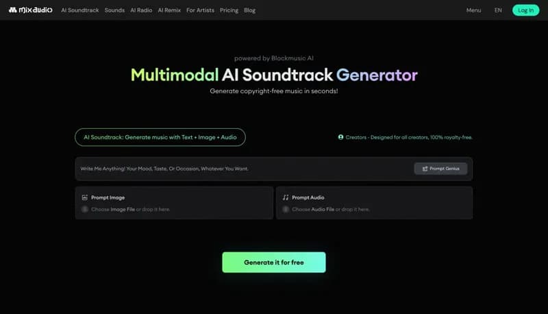 MixAudio screenshot