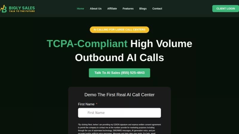 Bigly Sales screenshot