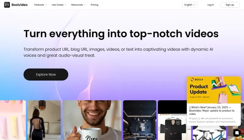 Boolvideo screenshot
