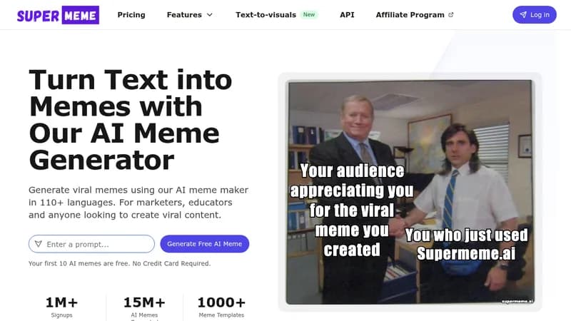 supermeme.ai website