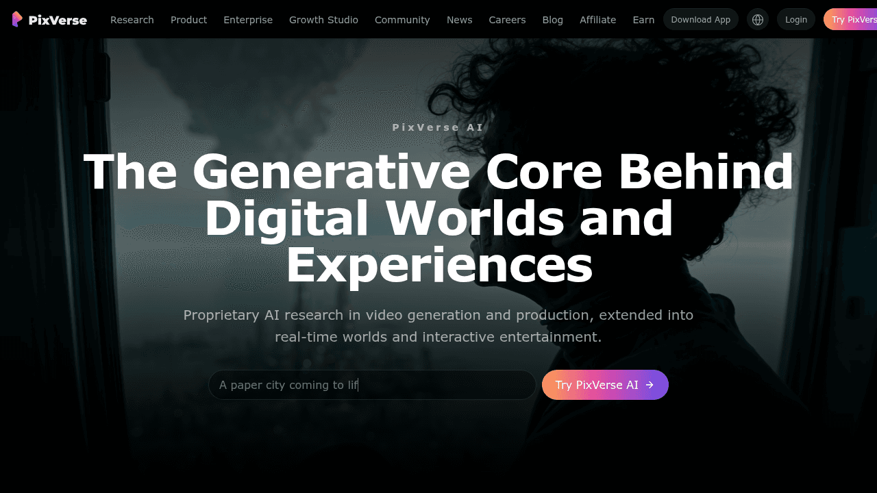 pixverse ai website