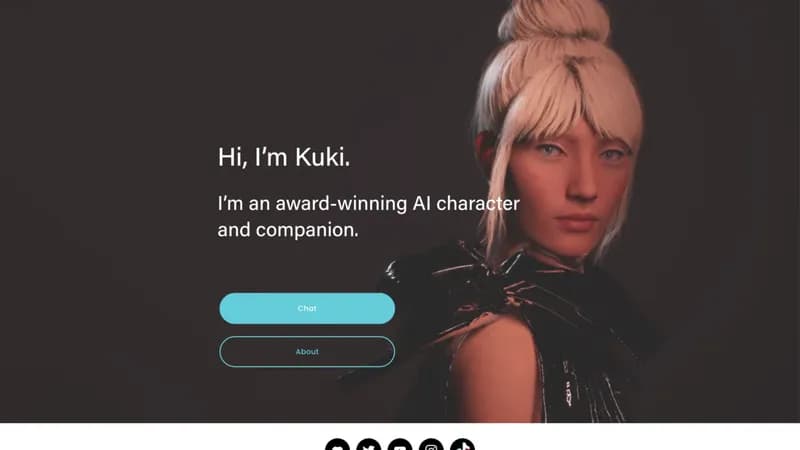 Kuki AI screenshot