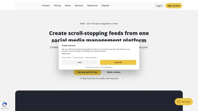 SocialBee screenshot