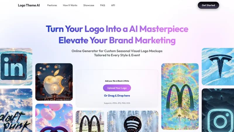 Logo Theme AI screenshot