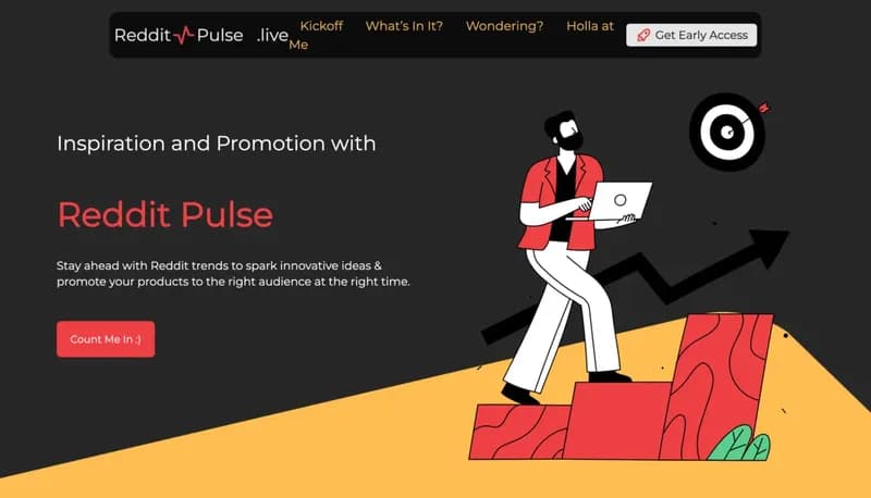 Reddit Pulse screenshot