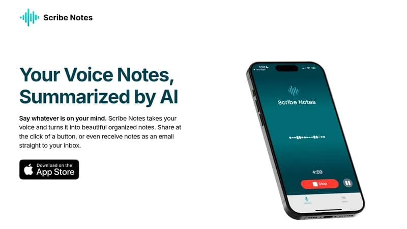 scribe notes website