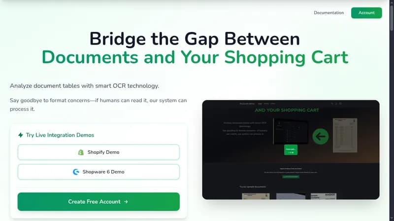 doc2cart website