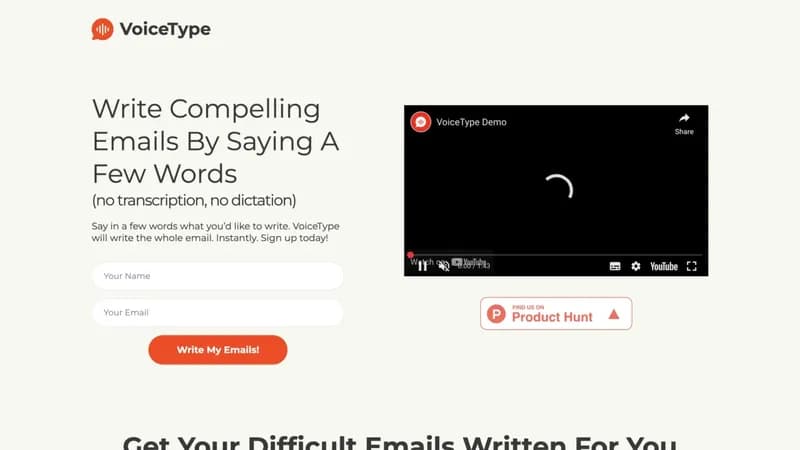 VoiceType screenshot