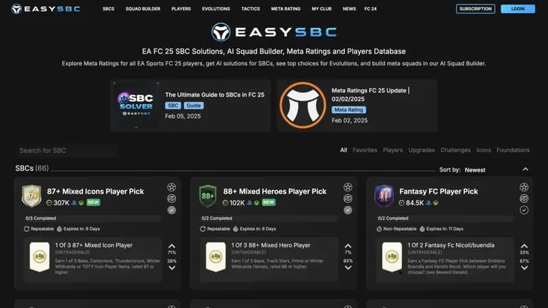 easySBC screenshot