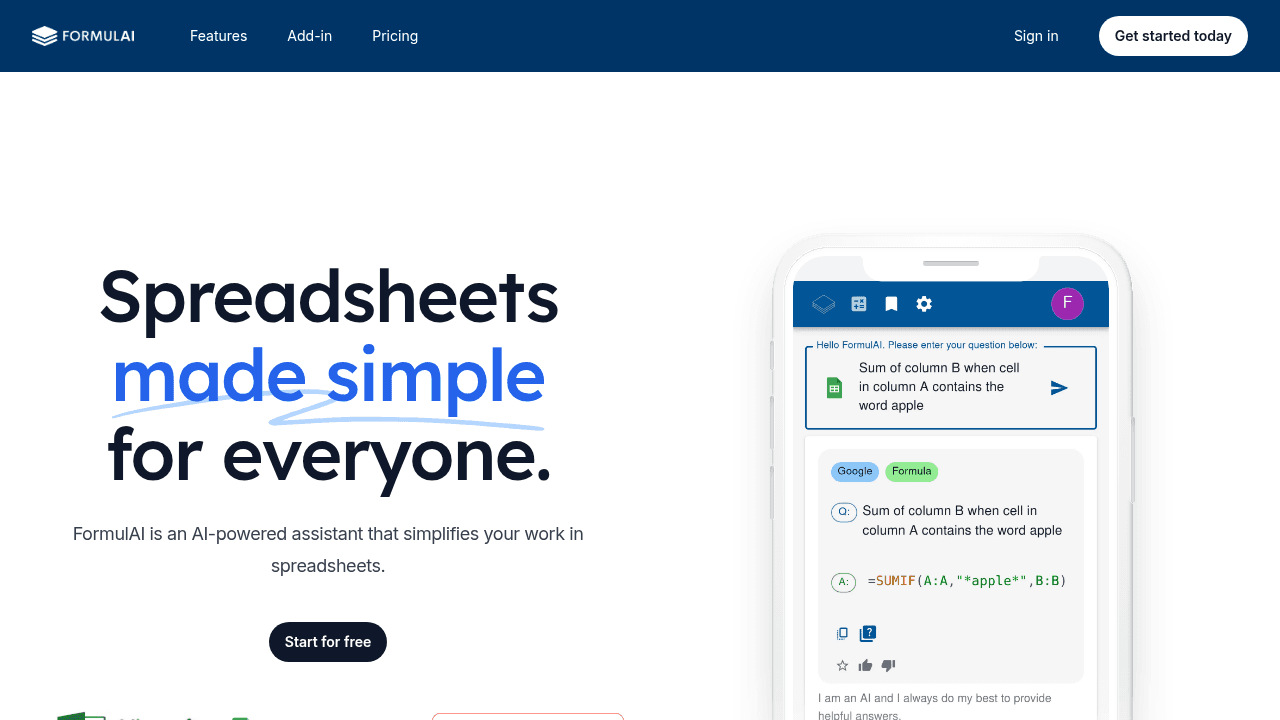 formulai website