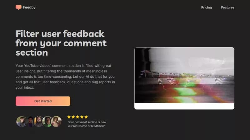 Feedby screenshot