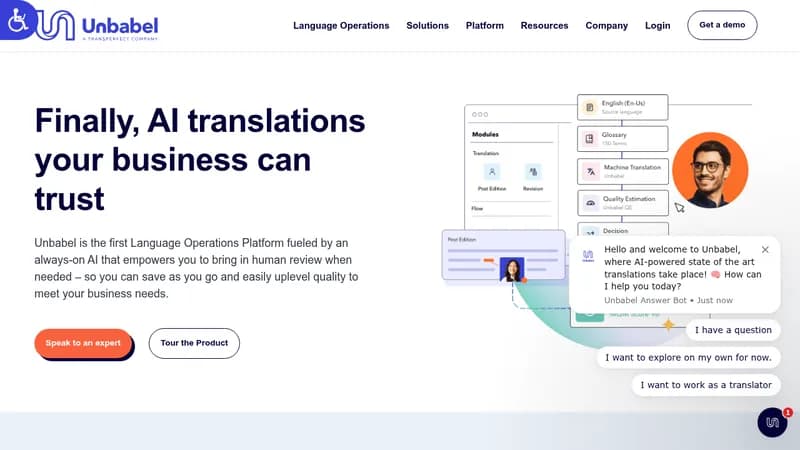 unbabel website