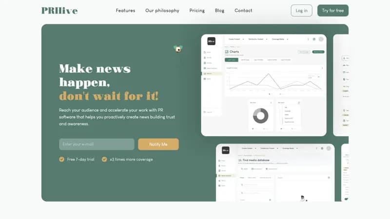 PRHive screenshot