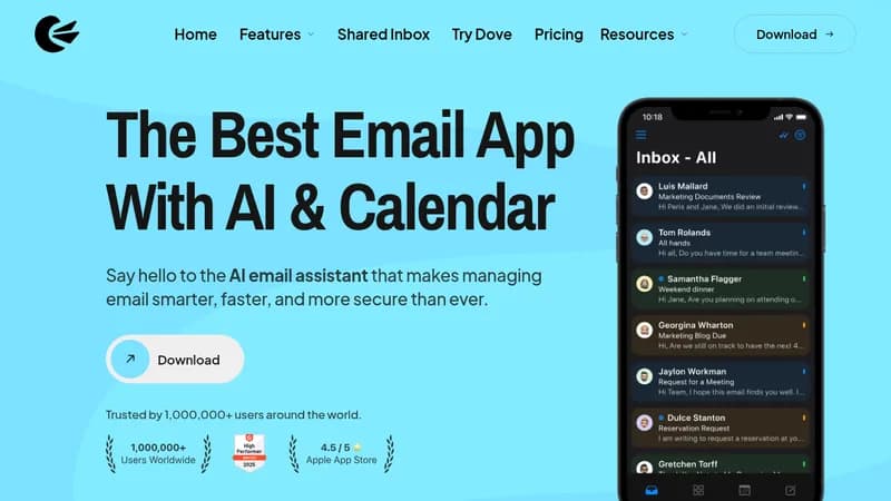 canary mail website