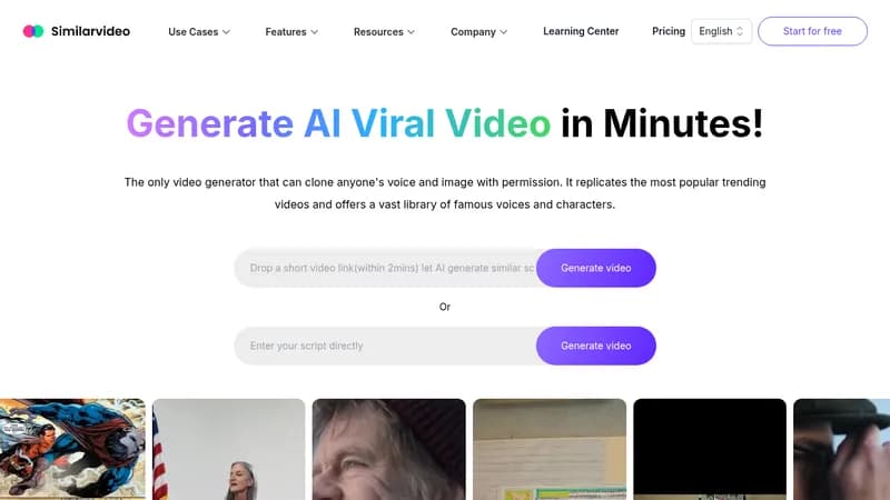 similarvideo website
